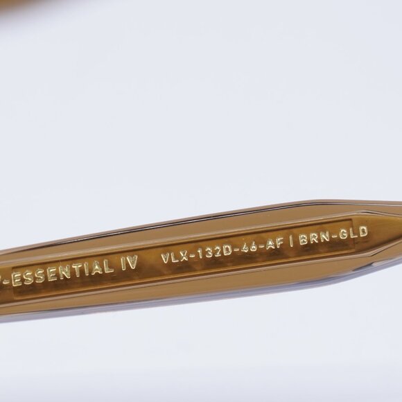 Valentino V-ESSENTIAL-IV VLX-132D AF Eyeglasses Brown 46mm Round Frame - Picture 10 of 11
